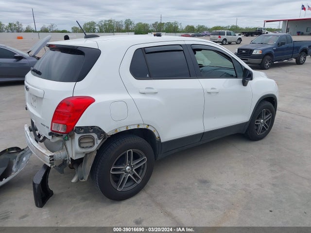 Chevrolet Trax 1ls 2015 KL7CJKSB8FB184165 Image 4
