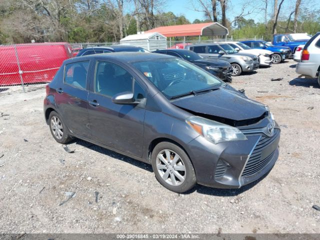 2016 Toyota Yaris Le მანქანა იყიდება აუქციონზე, vin: VNKKTUD34GA063156, აუქციონის ნომერი: 39016845