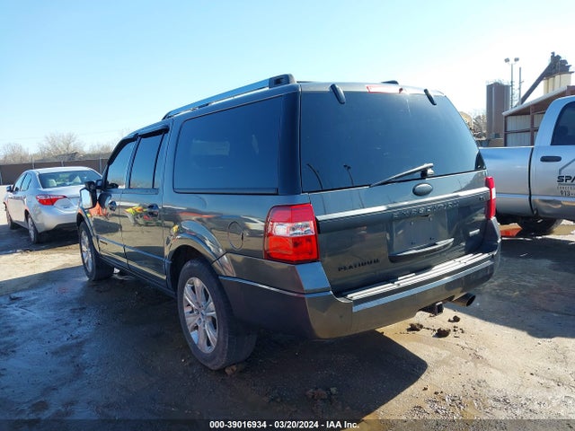 Ford Expedition El Platinum 2015 1FMJK1MT7FEF20731 Image 3