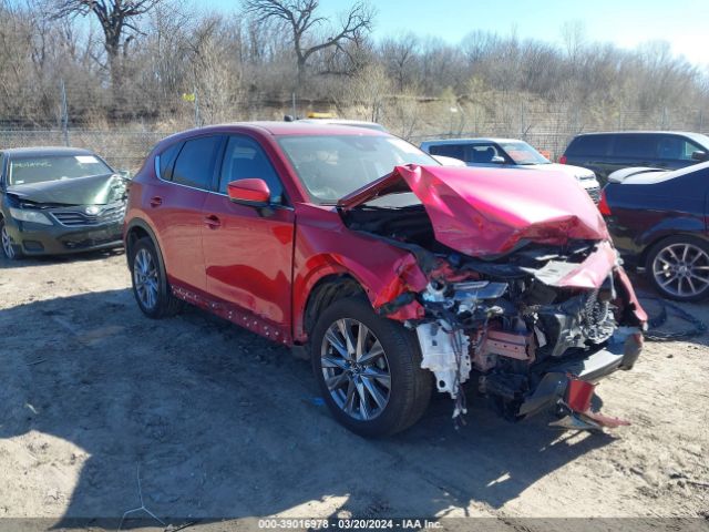 Auction sale of the 2021 Mazda Cx-5 Grand Touring, vin: JM3KFBDM3M0500523, lot number: 39016978