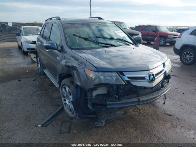 Auction sale of the 2009 Acura Mdx Technology Package, vin: 2HNYD28639H500362, lot number: 39017086