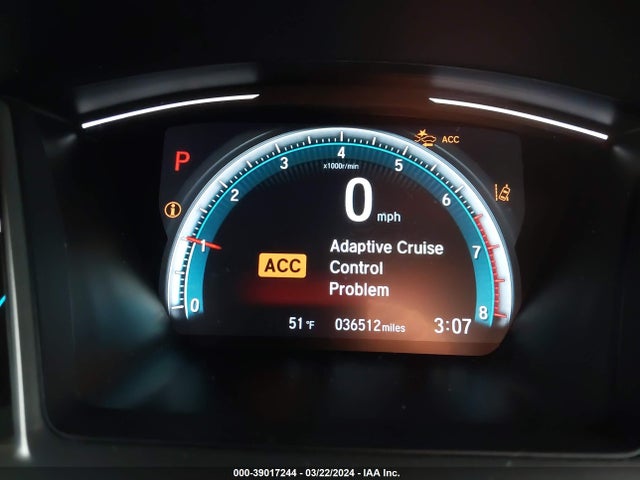 Honda CIVIC EX 2019 19XFC1F3XKE013311 Image 7