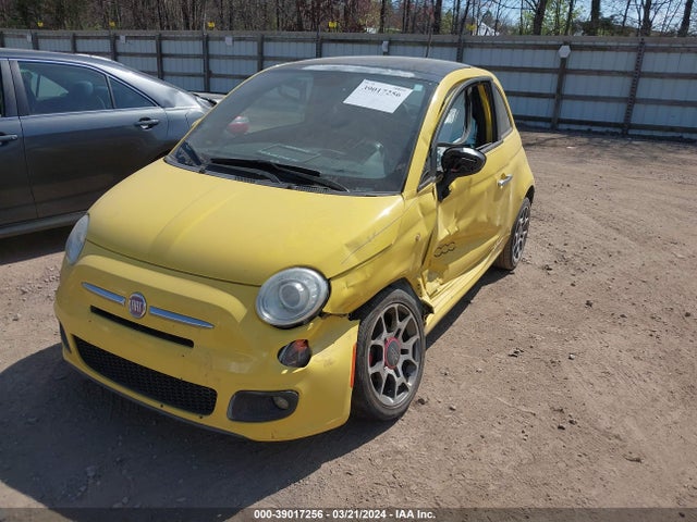 2012 FIAT 500 3C3CFFBR2CT127516 Photo 1