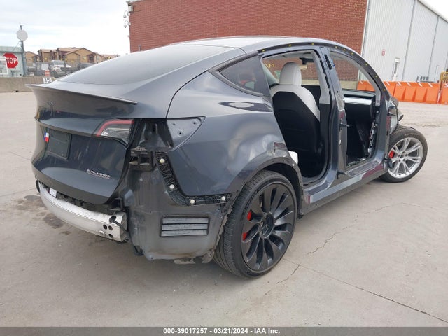 5YJYGDEFXMF081437 Tesla Model Y Performance Dual Motor All-wheel Drive