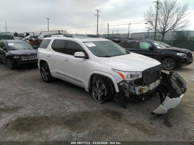 Auction sale of the 2017 Gmc Acadia Denali, vin: 1GKKNXLS2HZ220946, lot number: 39017313