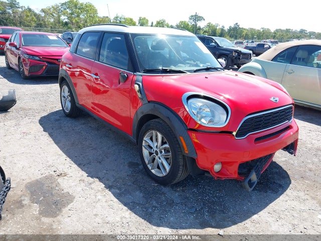 2012 MINI COOPER S COUNTRYMAN WMWZC3C57CWL84820 Photo 0