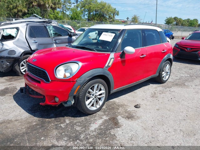 2012 MINI COOPER S COUNTRYMAN WMWZC3C57CWL84820 Photo 1