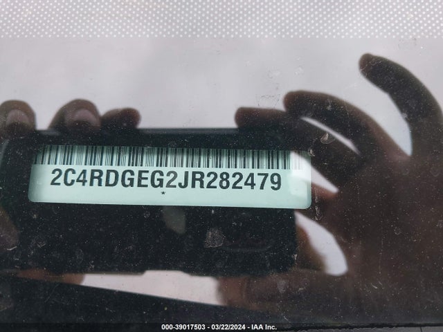 Dodge Grand Caravan Gt 2018 2C4RDGEG2JR282479 Image 9