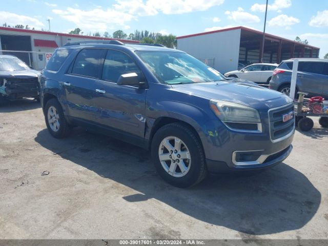 2014 Gmc Acadia Sle-1 მანქანა იყიდება აუქციონზე, vin: 1GKKRNED9EJ297072, აუქციონის ნომერი: 39017601