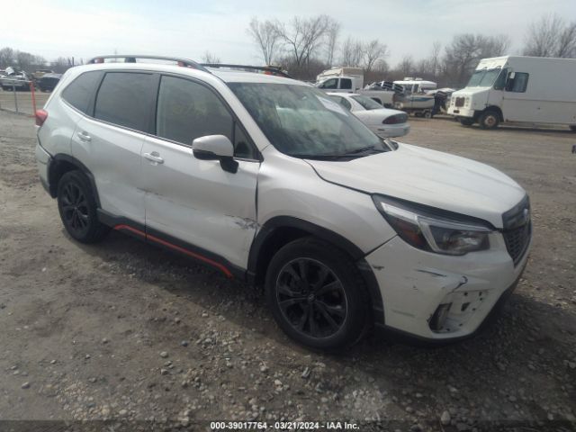 Продажа на аукционе авто 2021 Subaru Forester Sport, vin: JF2SKARC0MH433820, номер лота: 39017764