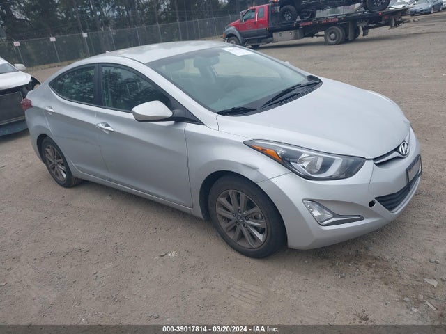 Hyundai ELANTRA SE 2015 KMHDH4AE9FU326890 Image 1
