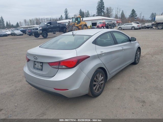 Hyundai ELANTRA SE 2015 KMHDH4AE9FU326890 Image 4