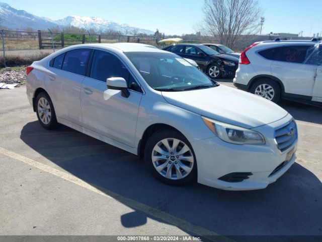 Продажа на аукционе авто 2015 Subaru Legacy 2.5i Premium, vin: 4S3BNAC65F3004844, номер лота: 39017868