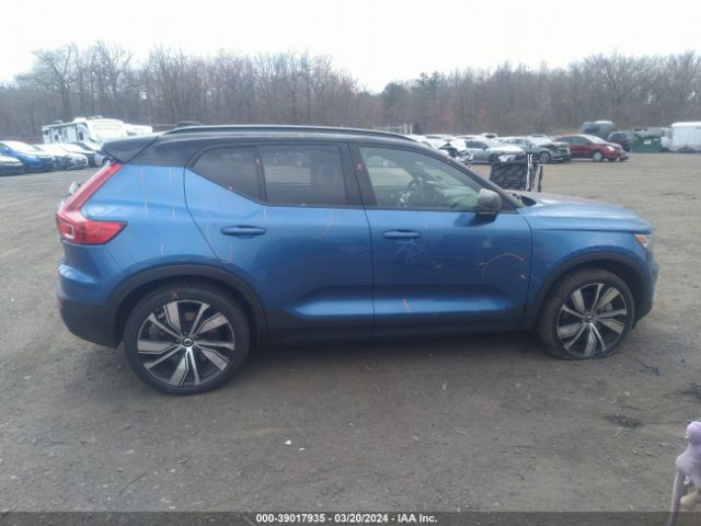 YV4ED3UR9M2553628 Volvo Xc40 Recharge Pure Electric P8
