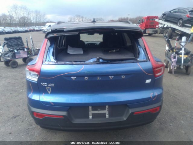 YV4ED3UR9M2553628 Volvo Xc40 Recharge Pure Electric P8