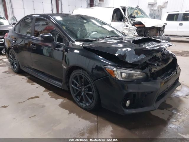 2018 Subaru Wrx Limited მანქანა იყიდება აუქციონზე, vin: JF1VA1H65J9807568, აუქციონის ნომერი: 39018064