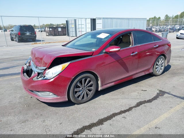 Hyundai Sonata Limited 2014 5NPEC4AC1EH926334 Image 2