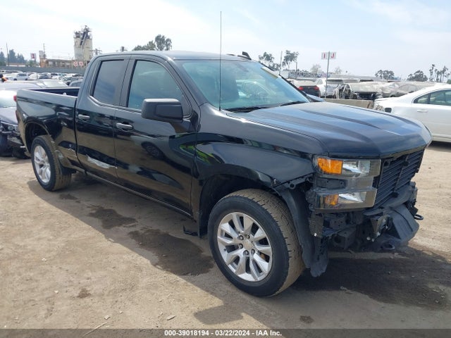 Chevrolet Silverado 1500 2wd Double Cab Standard Bed Custom 2020 1GCRWBEKXLZ362977 главное изображение