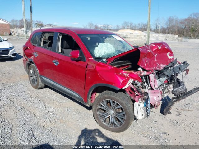 Auction sale of the 2016 Mitsubishi Outlander Se, vin: JA4AZ3A33GZ036852, lot number: 39018274