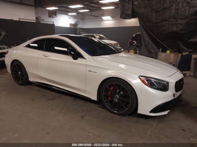 Auction sale of the 2017 Mercedes-benz Amg S 63 4matic, vin: WDDXJ7JBXHA021857, lot number: 39018300