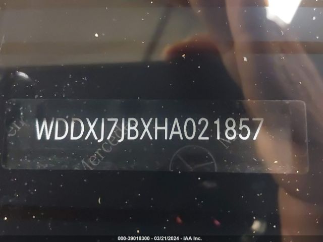 WDDXJ7JBXHA021857 Mercedes-Benz Amg S 63 4matic