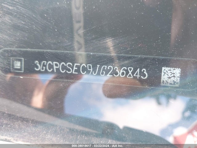 Chevrolet Silverado 1500 1lz 2018 3GCPCSEC9JG236843 Image 9