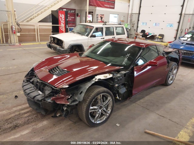 Chevrolet CORVETTE STINGRAY 2017 1G1YD2D74H5121406 Image 2