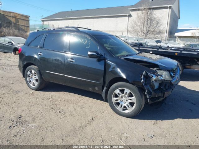 Auction sale of the 2007 Acura Mdx Technology Package, vin: 2HNYD28397H503723, lot number: 39018713