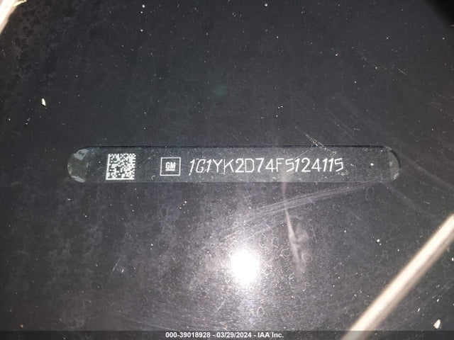 Chevrolet Corvette Stingray Z51 2015 1G1YK2D74F5124115 Image 9