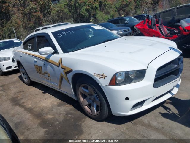 39018942 :رقم المزاد ، 2C3CDXAT4EH350371 vin ، 2014 Dodge Charger Police مزاد بيع