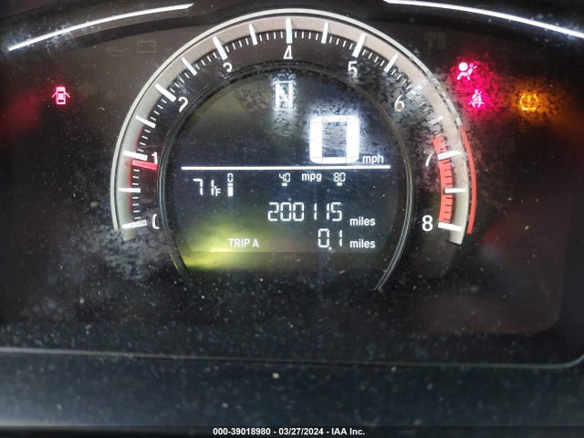 Honda Civic Lx 2017 2HGFC2F58HH557733 Image 7