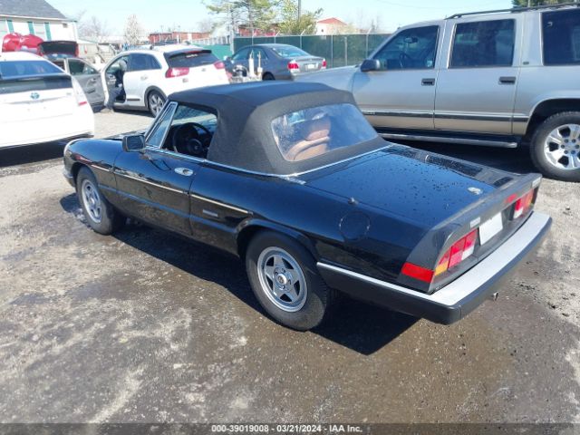 1987 ALFA ROMEO SPIDER ZARBA5588H1048066 Photo 2
