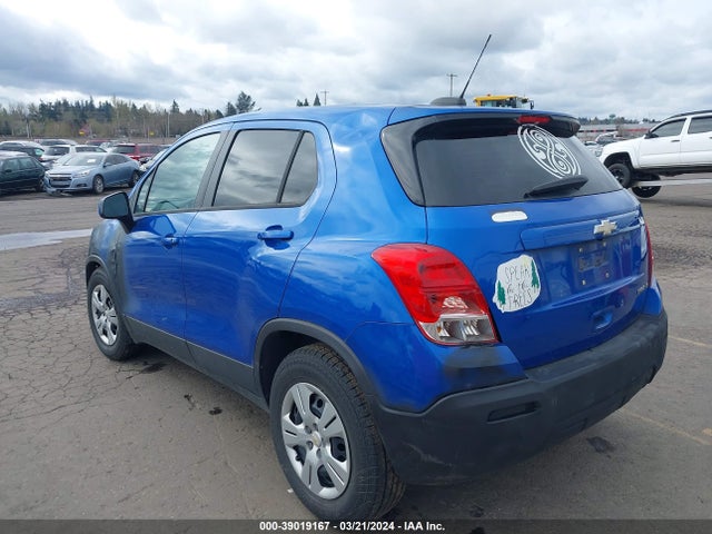 Chevrolet Trax 1ls 2015 KL7CJKSB0FB088661 Image 3
