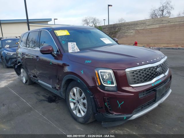 39019197 :رقم المزاد ، 5XYP2DHC5MG138406 vin ، 2021 Kia Telluride Lx مزاد بيع