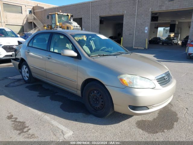 Auction sale of the 2006 Toyota Corolla Le, vin: 2T1BR32E06C672051, lot number: 39019434