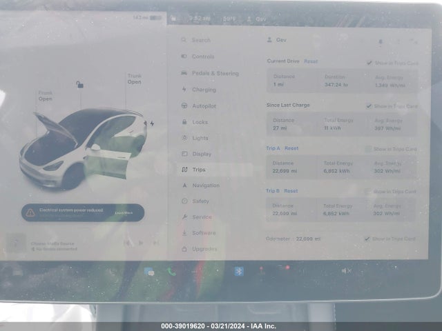 7SAYGDEF8NF485678 Tesla Model Y Performance Dual Motor All-wheel Drive