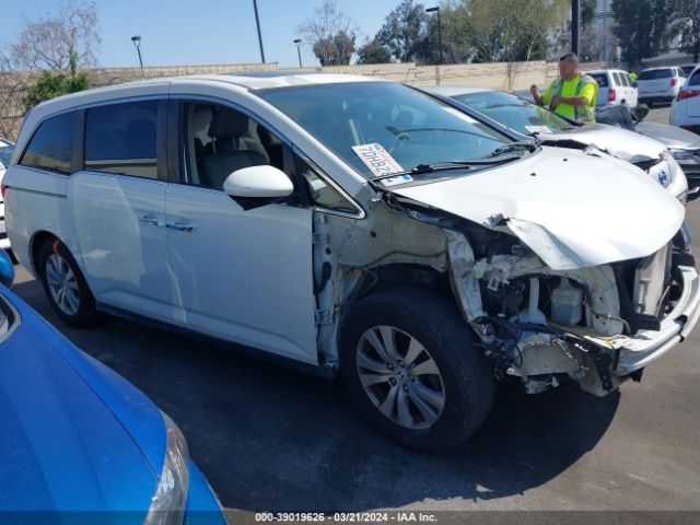 Auction sale of the 2014 Honda Odyssey Ex-l, vin: 5FNRL5H68EB048729, lot number: 39019626