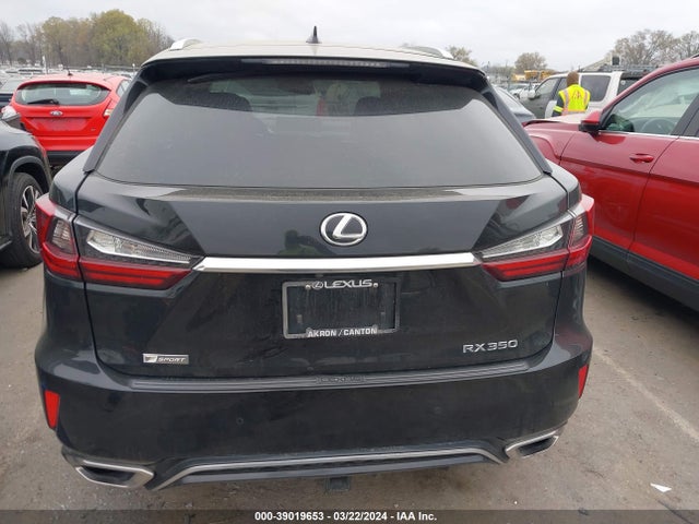 2T2BZMCAXJC160173 Lexus Rx 350 F Sport