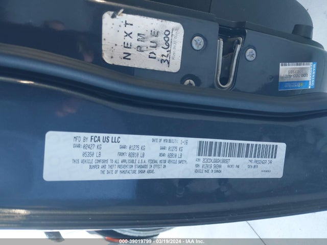 Dodge Charger Sxt 2016 2C3CDXJG6GH188927 Image 9