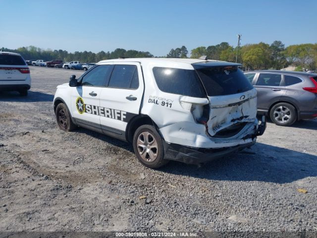 1FM5K8AR9JGA44403 Ford Police Interceptor Utility