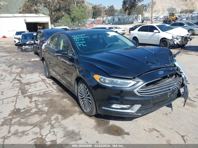 Ford Fusion Hybrid Titanium 2018 3FA6P0RU6JR103409 Image 1