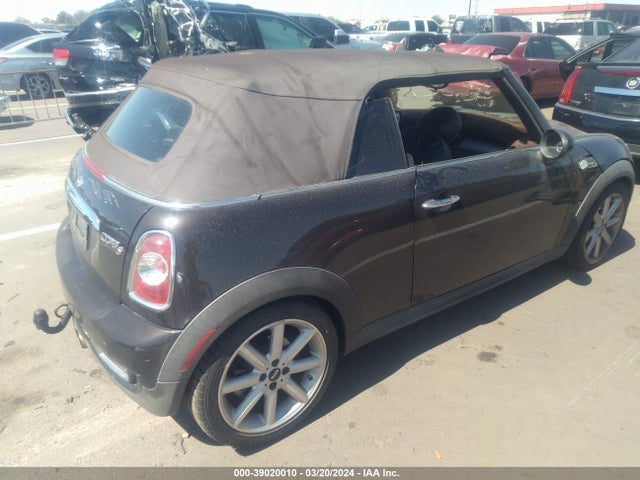 2013 MINI CONVERTIBLE WMWZP3C50DT705684 Photo 3
