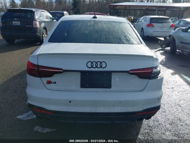 WAUB4AF45MA086836 Audi S4 Premium Plus Tfsi Quattro Tiptronic
