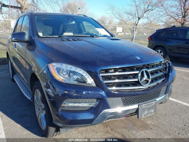 Auction sale of the 2015 Mercedes-benz Ml 350 4matic, vin: 4JGDA5HB7FA479114, lot number: 39020338