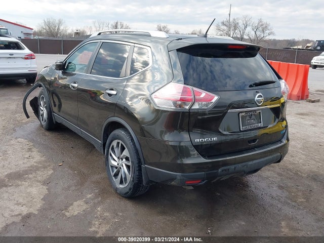 Nissan Rogue Sl 2014 5N1AT2MT7EC782083 Image 3
