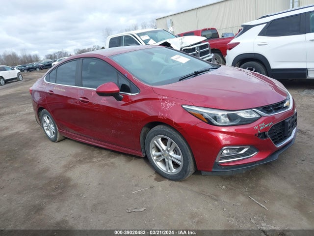 Chevrolet Cruze Lt Auto 2017 1G1BE5SM0H7149396 головне зображення