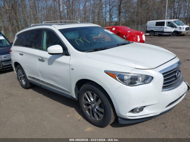 Продаж на аукціоні авто 2014 Infiniti Qx60, vin: 5N1AL0MM5EC522262, номер лоту: 39020536