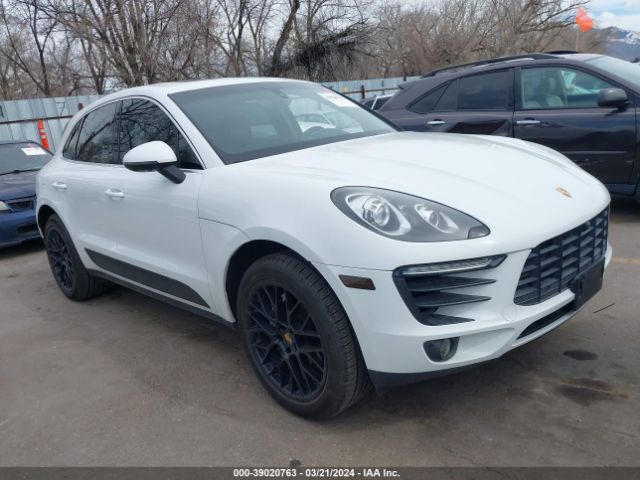 39020763 :رقم المزاد ، WP1AB2A59GLB45971 vin ، 2016 Porsche Macan S مزاد بيع