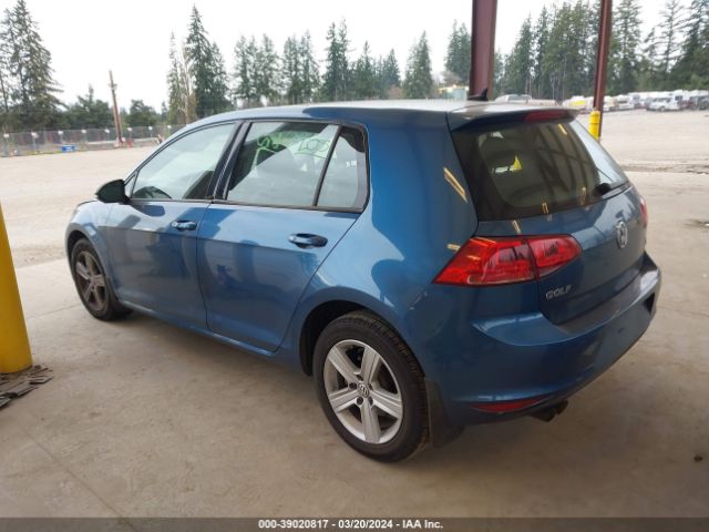 3VW217AU9HM069937 Volkswagen Golf Tsi S 4-door/tsi Se 4-door/tsi Sel 4-door/tsi Wolfsburg Edition 4-door