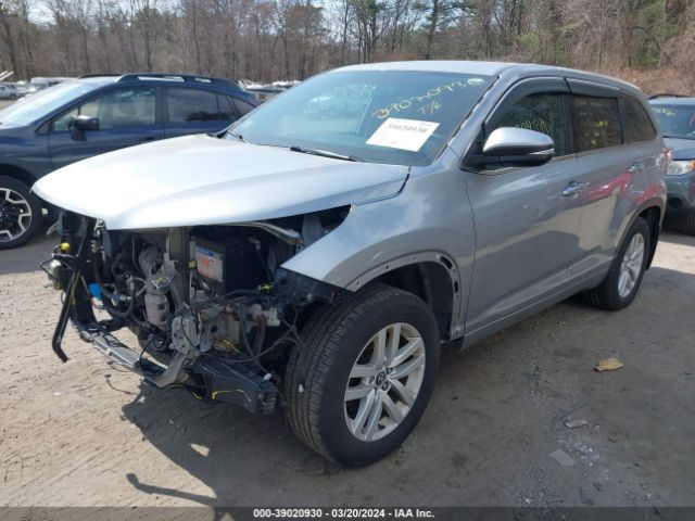 5TDBKRFHXGS298388 Toyota Highlander Le V6